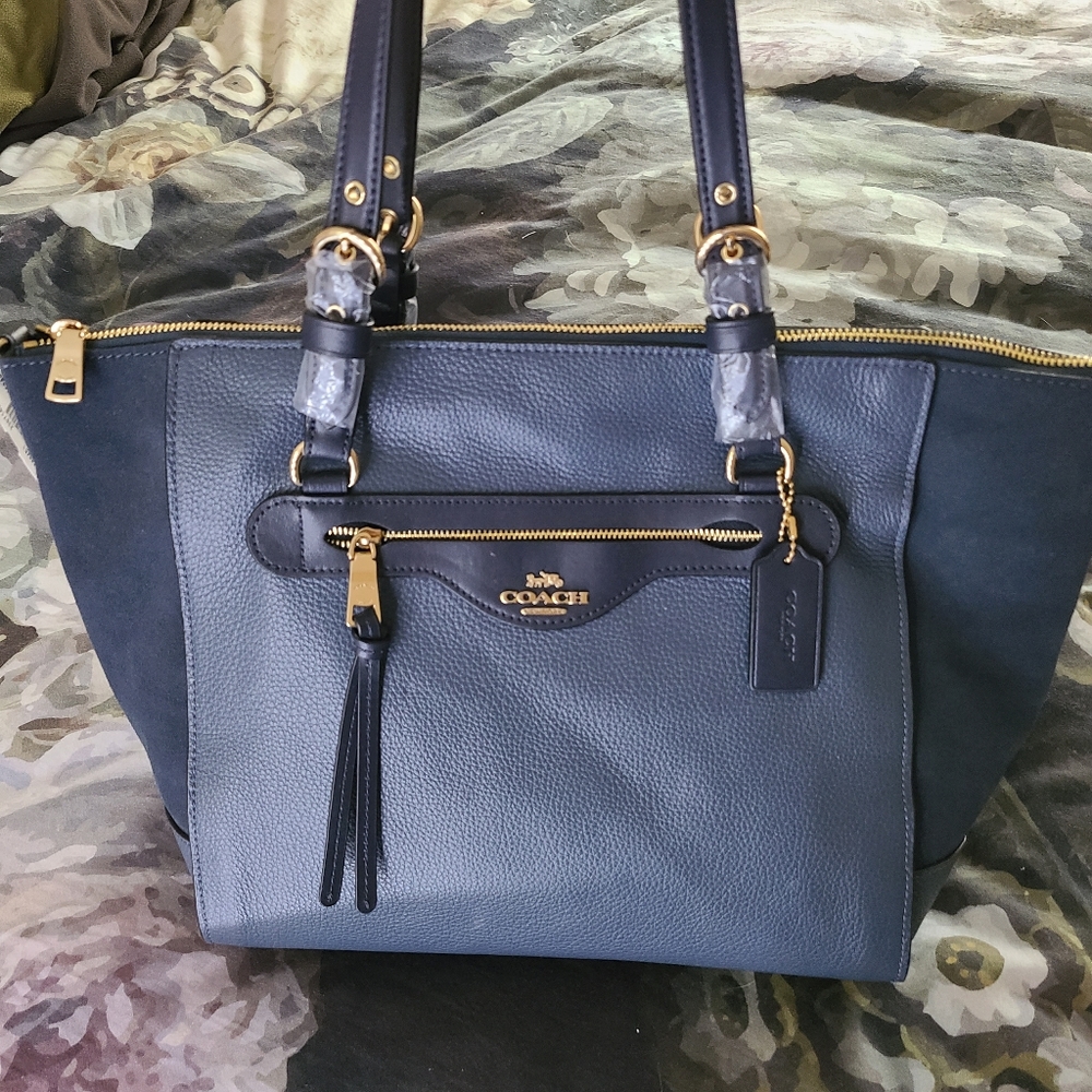 Coach Kleo Carryall - Navy
